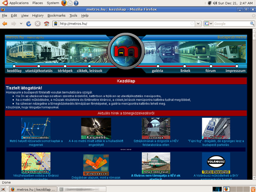 metros.hu version 2 screenshot 2