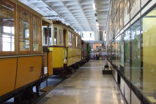 Budapest, Városliget, Közlekedési Múzeum, bélyegkép