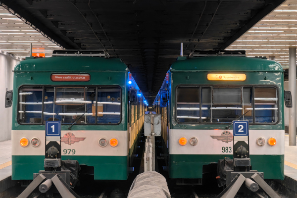 Budapest, Batthyány tér, HÉV állomás, bélyegkép