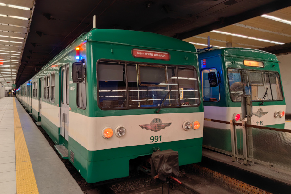 Budapest, Batthyány tér, HÉV állomás, bélyegkép