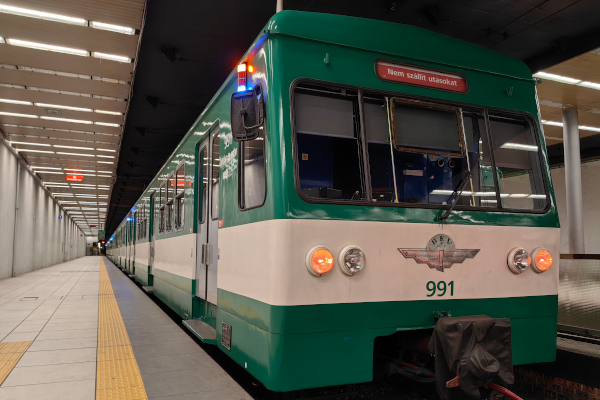 Budapest, Batthyány tér, HÉV állomás, bélyegkép