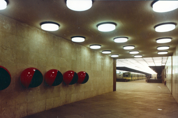 Budapest, Batthyány tér, HÉV állomás, bélyegkép