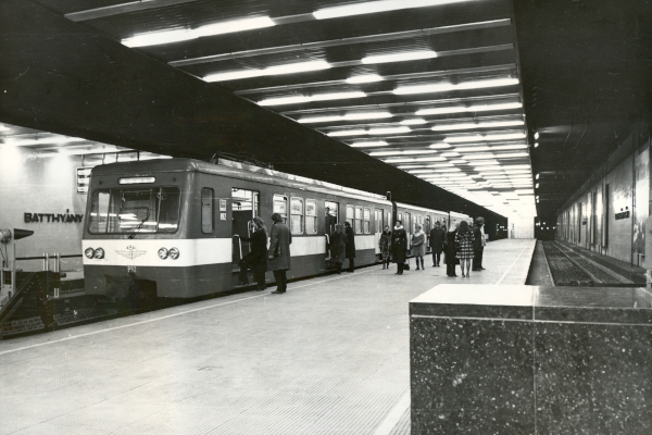 Budapest, Batthyány tér, HÉV állomás, bélyegkép