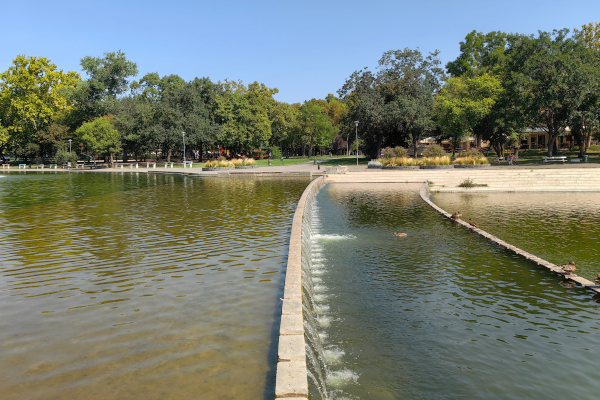 Budapest, M1 metró, Városligeti-tó, alagút, bélyegkép