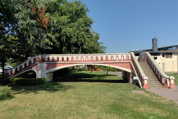 Budapest, M1 metró, Wünsch híd, bélyegkép