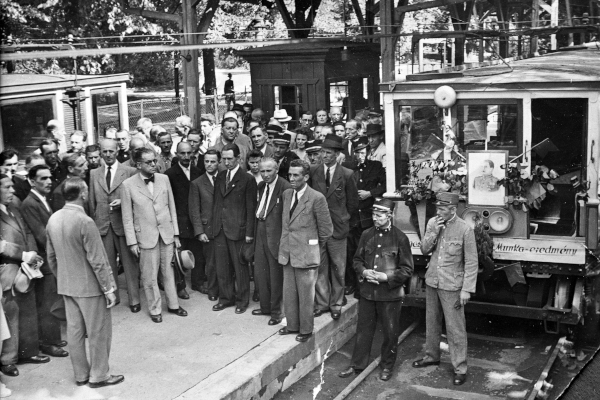 Budapest, M1 metró, Széchenyi fürdő, bélyegkép