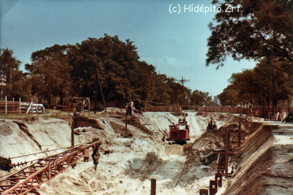 Budapest, M1 metró, meghosszabbítás, bélyegkép