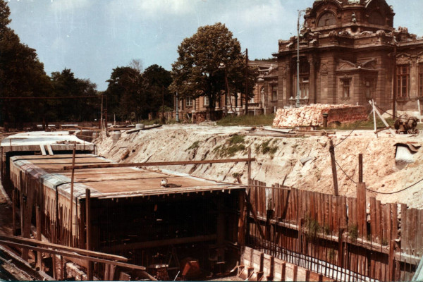Budapest, M1 metró, meghosszabbítás, bélyegkép