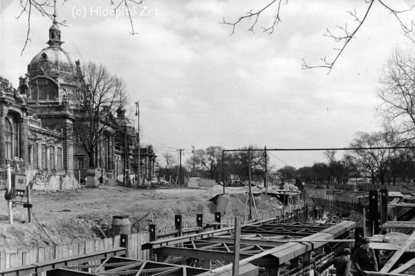 Budapest, M1 metró, meghosszabbítás, bélyegkép