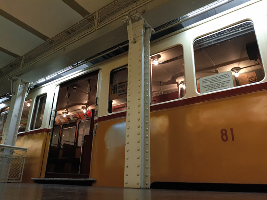 Budapest, M1 metró, Földalatti Vasúti Múzeum, bélyegkép