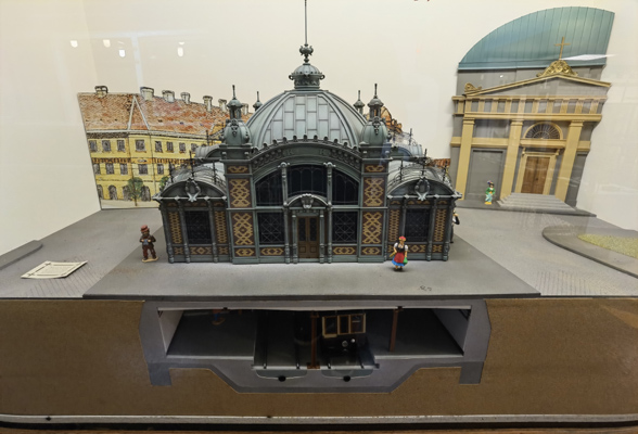 Budapest, M1 metró, Földalatti Vasúti Múzeum, bélyegkép