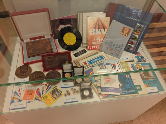 Budapest, M1 metró, Földalatti Vasúti Múzeum, bélyegkép