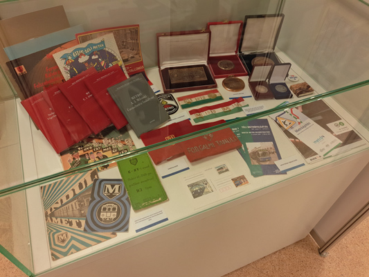 Budapest, M1 metró, Földalatti Vasúti Múzeum, bélyegkép