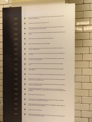 Budapest, M1 metró, Földalatti Vasúti Múzeum, bélyegkép