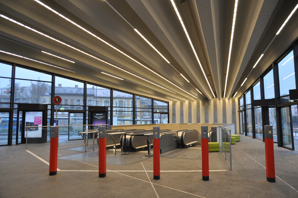 Budapest, M2 metró, Széll Kálmán tér, bélyegkép