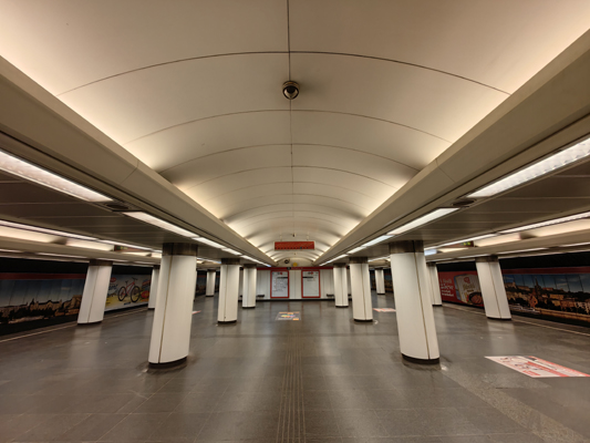 Budapest, M2 metró, Batthyány tér, bélyegkép