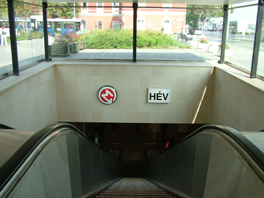 Budapest, M2 metró, Batthyány tér, bélyegkép