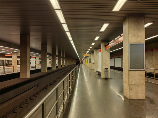 Budapest, M2 metró, Puskás Ferenc stadion, bélyegkép