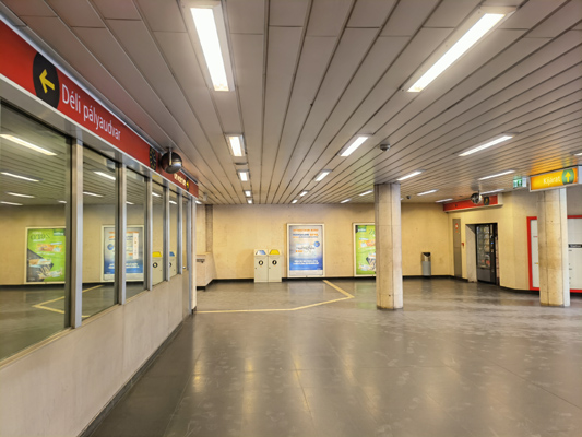 Budapest, M2 metró, Puskás Ferenc stadion, bélyegkép