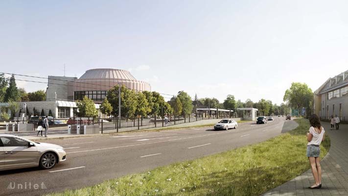 Budapest, M2 metró, H8, H9 HÉV összekötés, Gödöllő, Szabadság tér, látványterv, bélyegkép