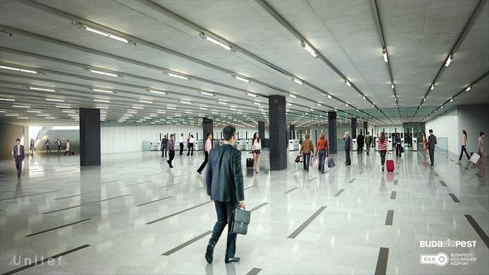 Budapest, M2 metró, H8, H9 HÉV összekötés, Örs vezér tere, látványterv, bélyegkép