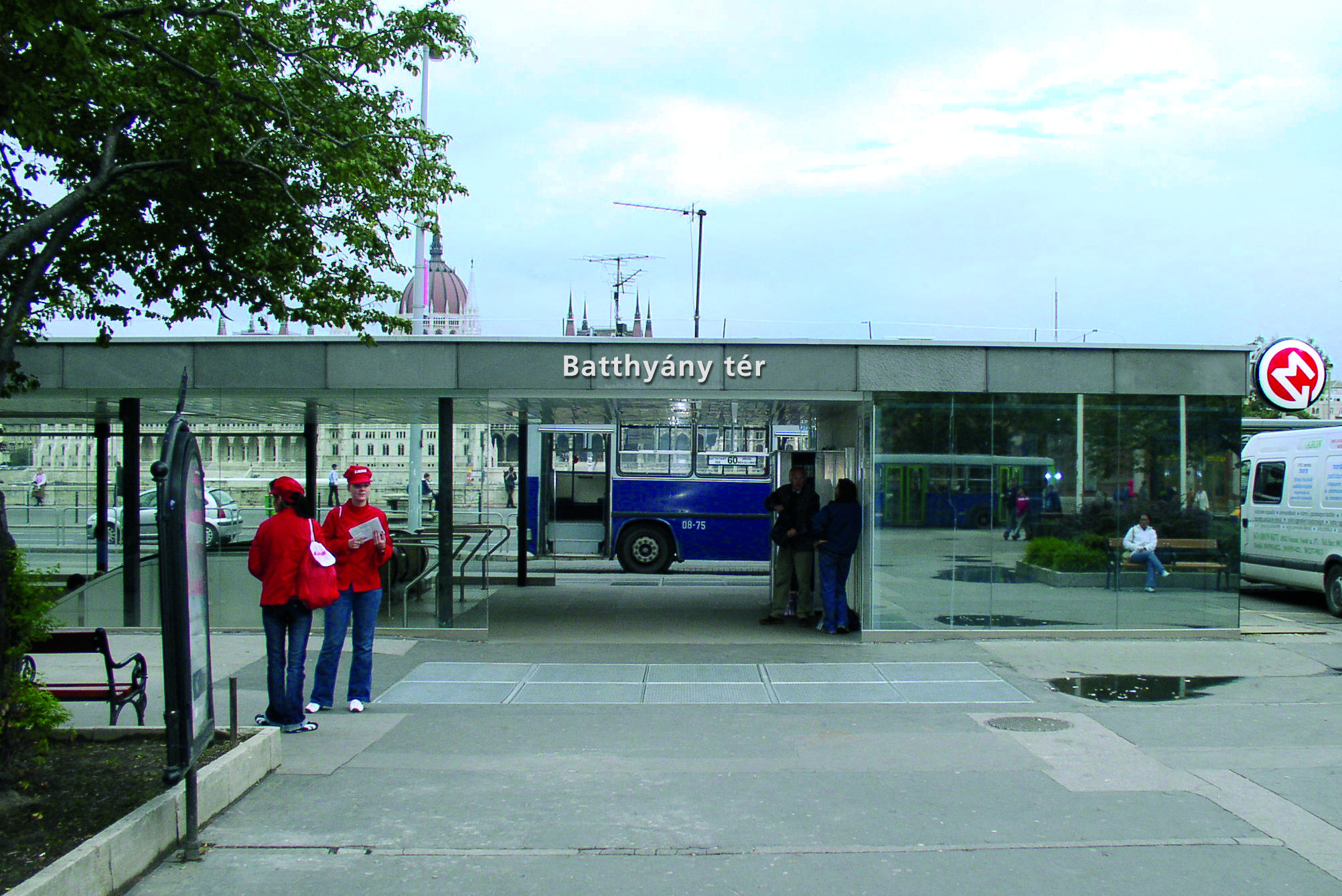 Budapest, M2 metró, Batthyány tér, Auth Design látványterv, bélyegkép