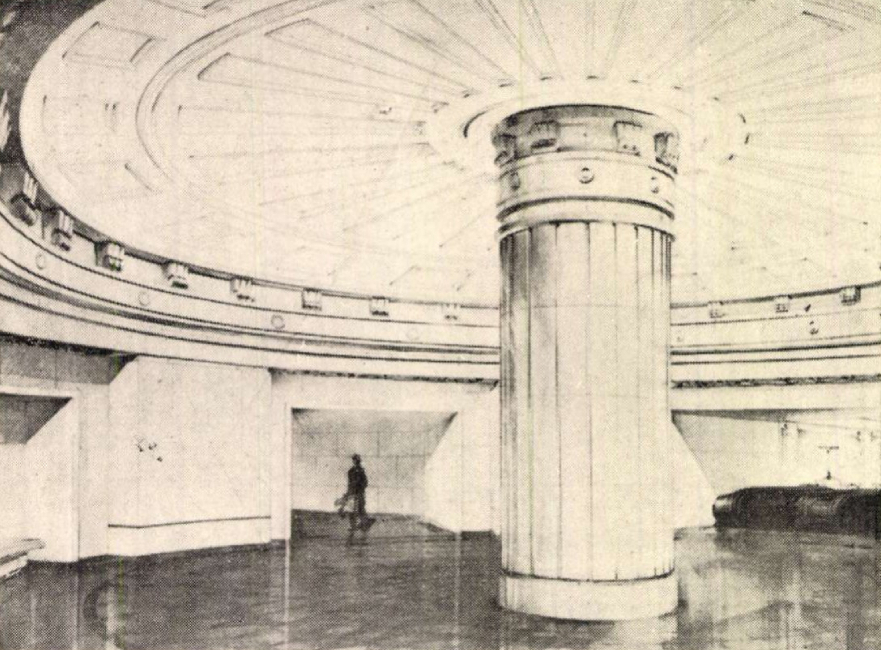 Budapest, M2 metró, Deák Ferenc tér, Magyar Építőművészet, látványterv