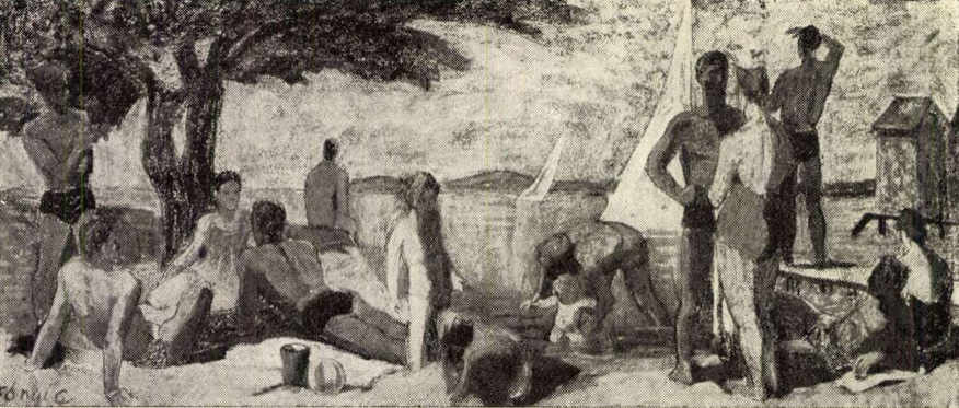 Budapest, M2 metró, Puskás Ferenc stadion, szocreál mozaikterv