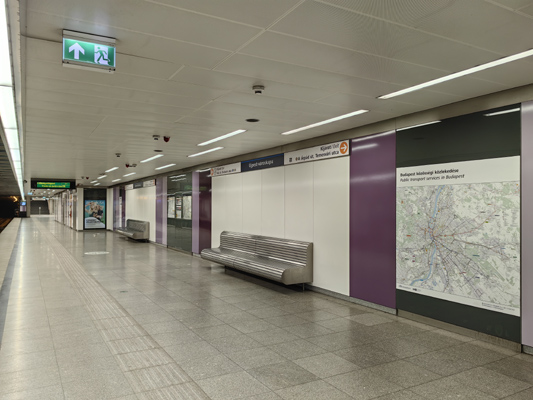 Budapest, M3 metró, Újpest-városkapu, bélyegkép