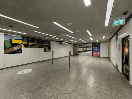 Budapest, M3 metró, Újpest-városkapu, bélyegkép