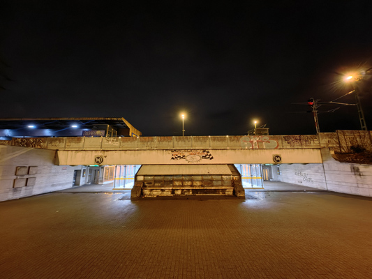 Budapest, M3 metró, Újpest-városkapu, bélyegkép
