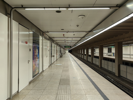 Budapest, M3 metró, Forgách utca, bélyegkép