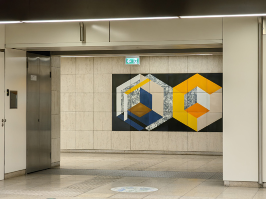 Budapest, M3 metró, Forgách utca, bélyegkép