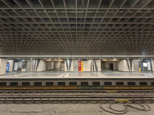 Budapest, M3 metró, Göncz Árpád városközpont, bélyegkép