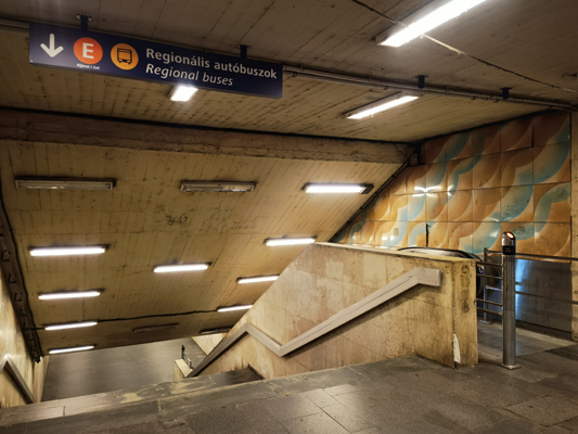 Budapest, M3 metró, Göncz Árpád városközpont, bélyegkép