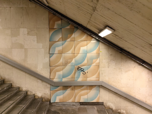 Budapest, M3 metró, Göncz Árpád városközpont, bélyegkép