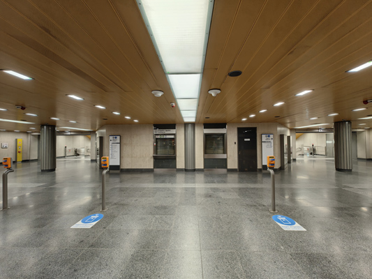 Budapest, M3 metró, Dózsa György út, bélyegkép