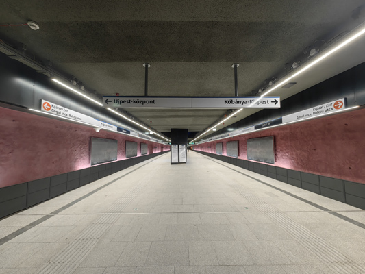 Budapest, M3 metró, Lehel tér, bélyegkép