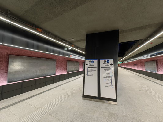 Budapest, M3 metró, Lehel tér, bélyegkép