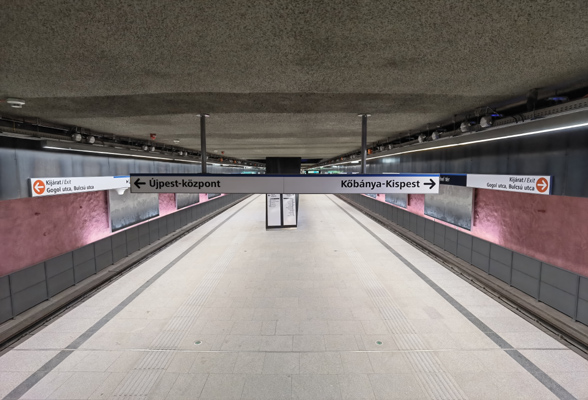 Budapest, M3 metró, Lehel tér, bélyegkép