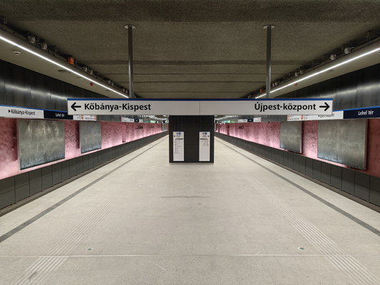 Budapest, M3 metró, Lehel tér, bélyegkép