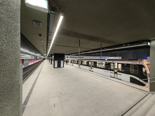 Budapest, M3 metró, Lehel tér, bélyegkép