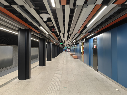 Budapest, M3 metró, Nyugati pályaudvar, bélyegkép