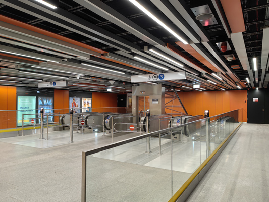 Budapest, M3 metró, Nyugati pályaudvar, bélyegkép