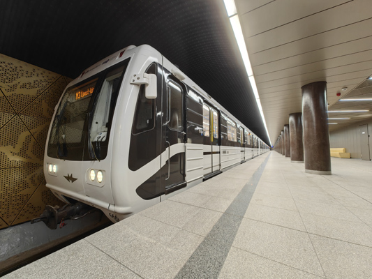 Budapest, M3 metró, Ferenciek tere, bélyegkép