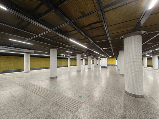 Budapest, M3 metró, Semmelweis Klinikák, bélyegkép