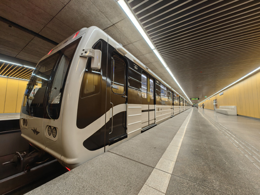 Budapest, M3 metró, Pöttyös utca, bélyegkép