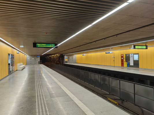 Budapest, M3 metró, Pöttyös utca, bélyegkép