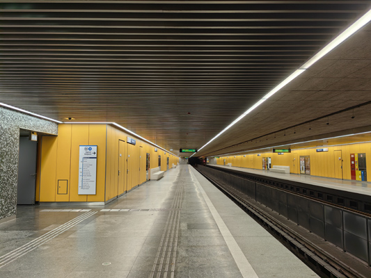 Budapest, M3 metró, Pöttyös utca, bélyegkép