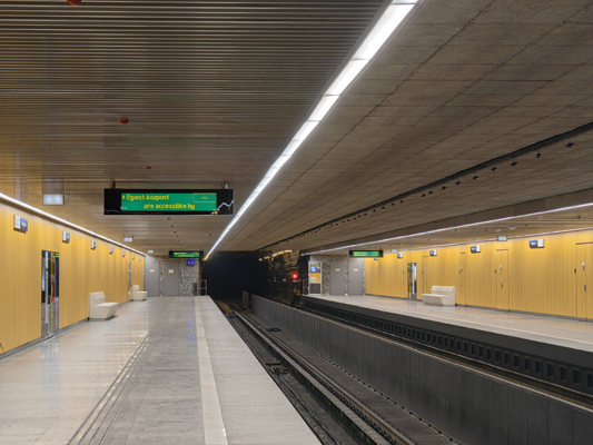 Budapest, M3 metró, Pöttyös utca, bélyegkép